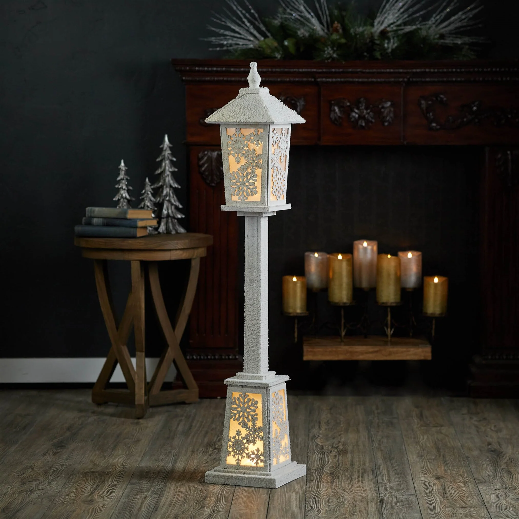 Wood Lamp Post, 48"