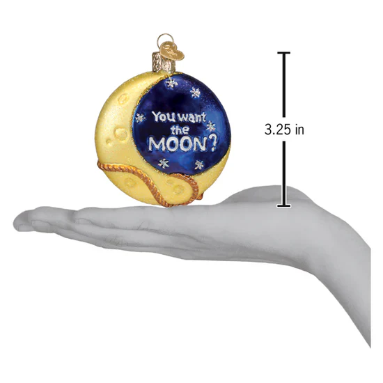 Lasso The Moon Ornament, 3.25" - Image 5