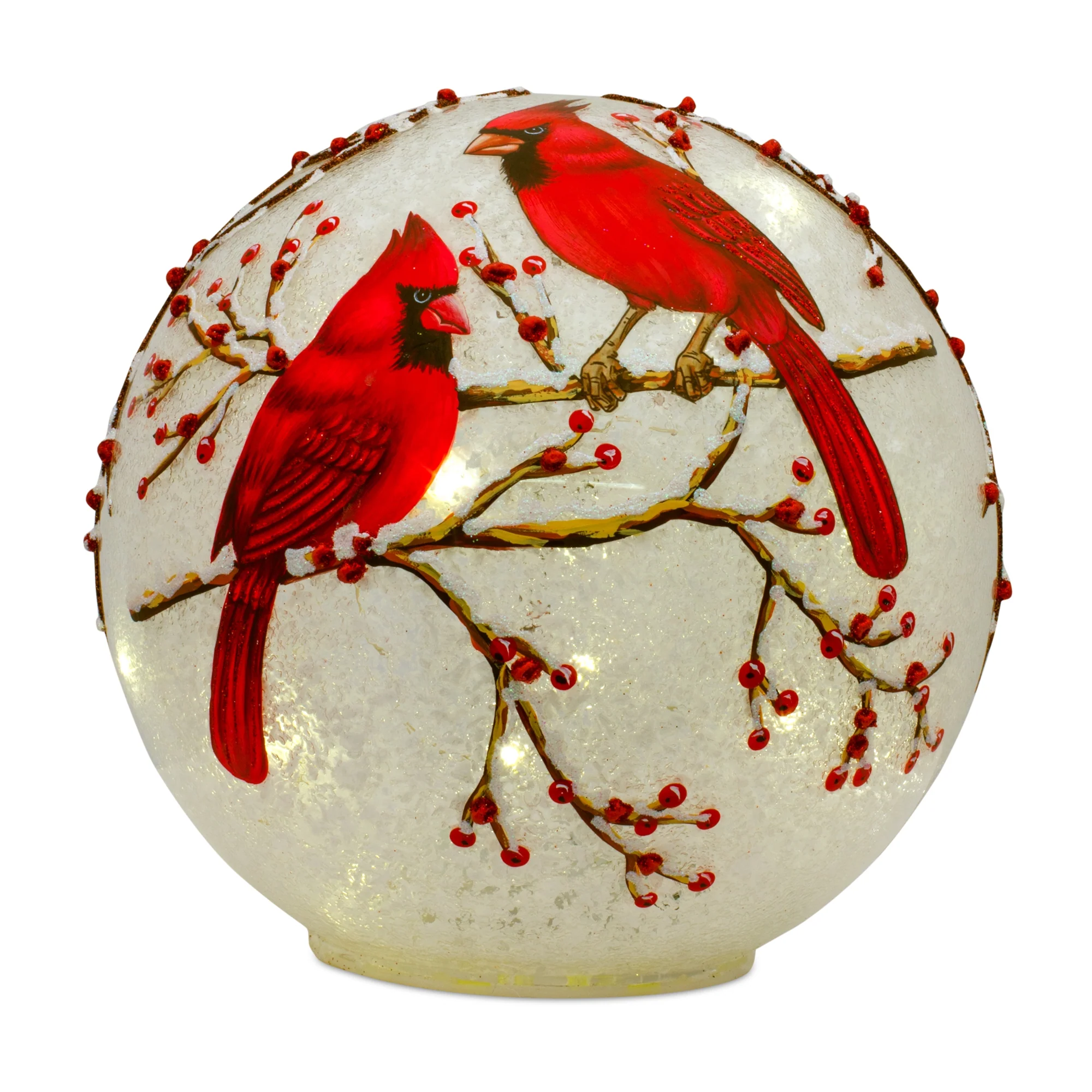 LED Cardinal Globes, 4.5" - 7" (Set of 3) - Image 3