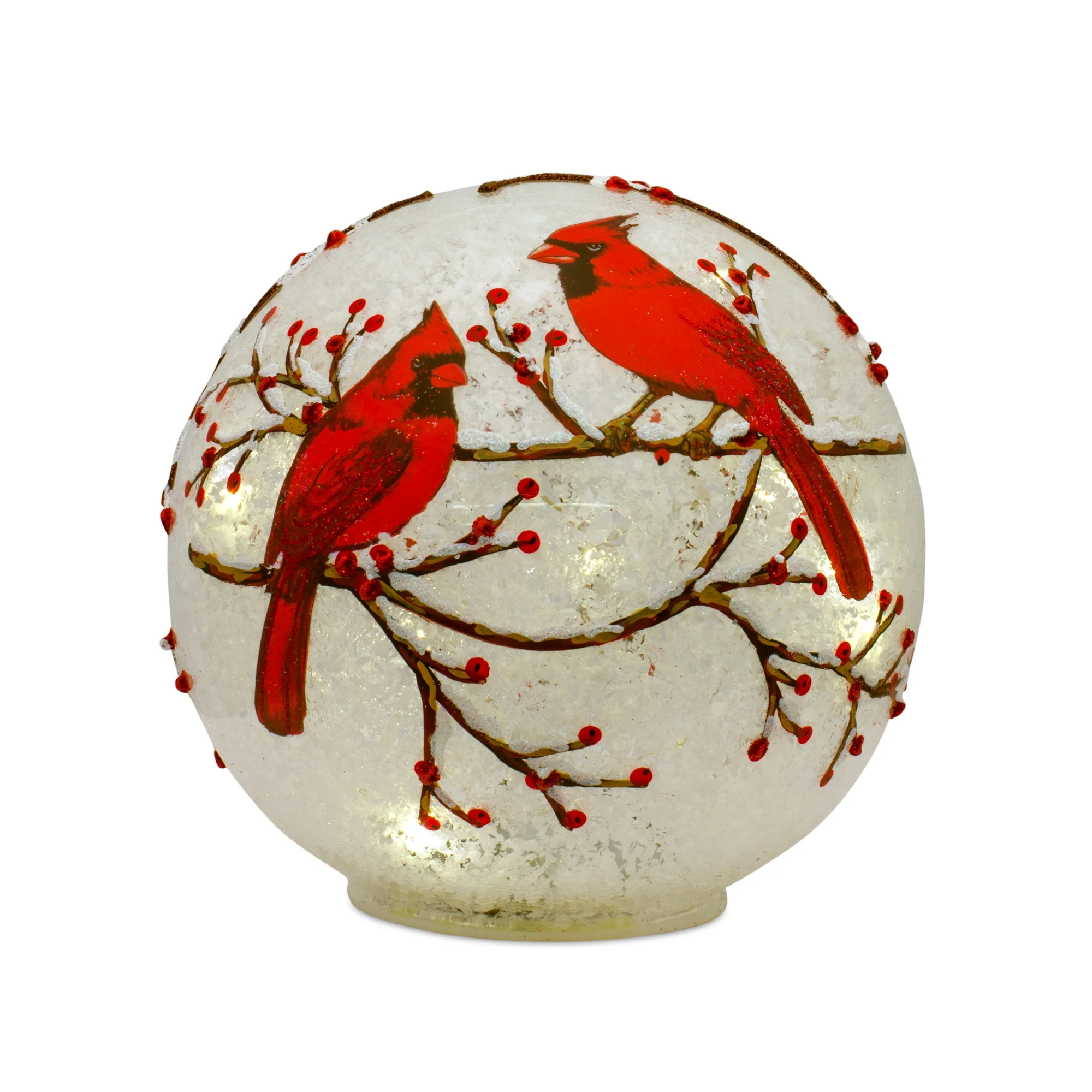 LED Cardinal Globes, 4.5" - 7" (Set of 3) - Image 4