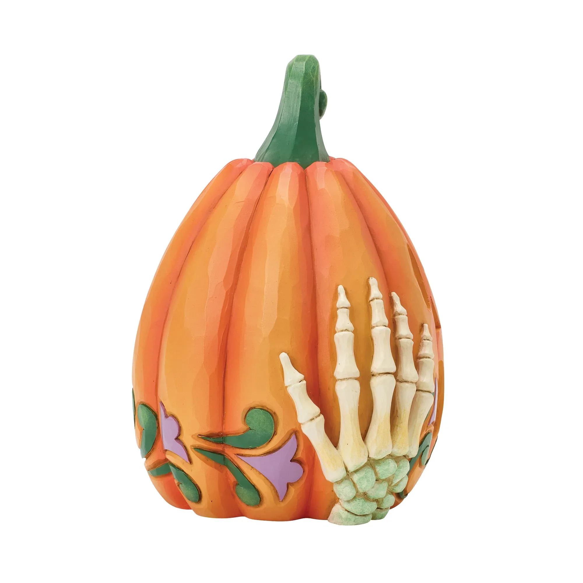 LED Skeleton Jack-o-lantern Figurine, 5.12" - Image 5