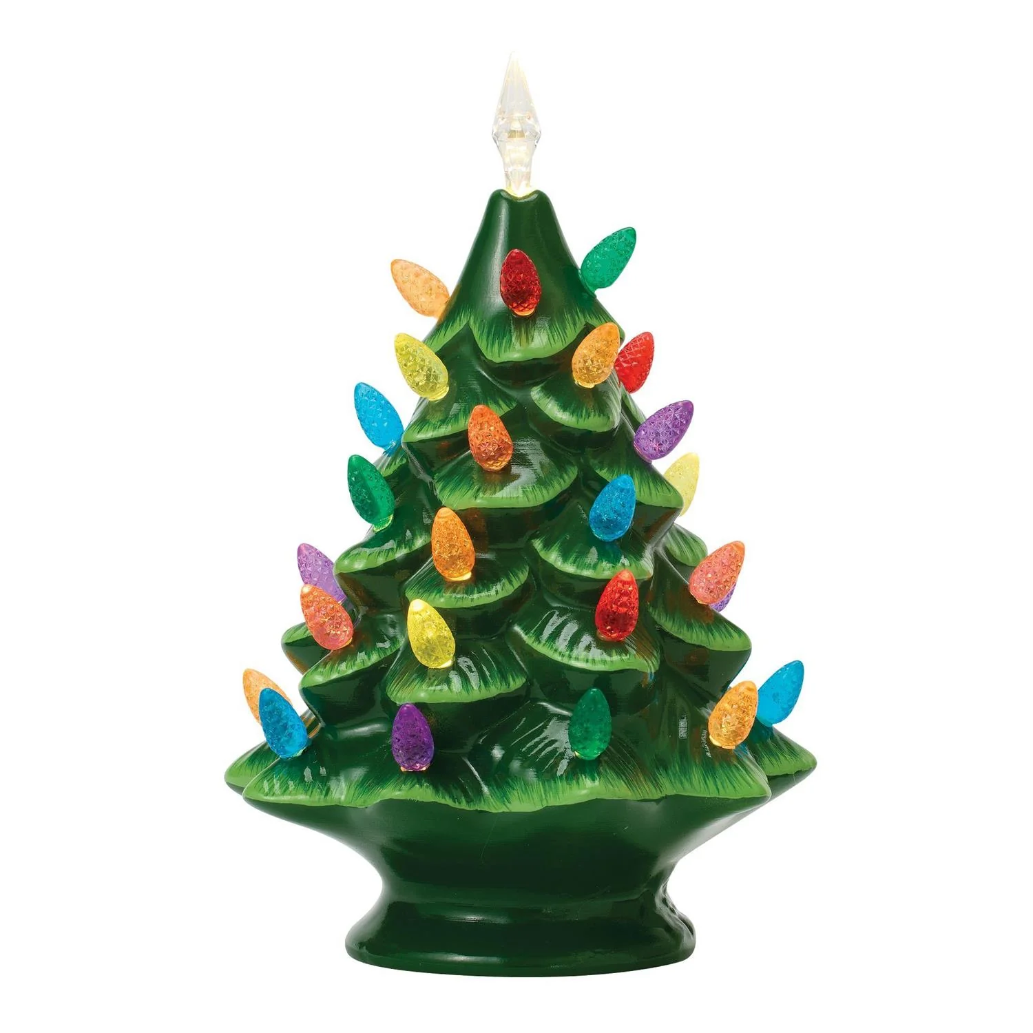Lighted Christmas Tree Figurine, 13" - Image 6