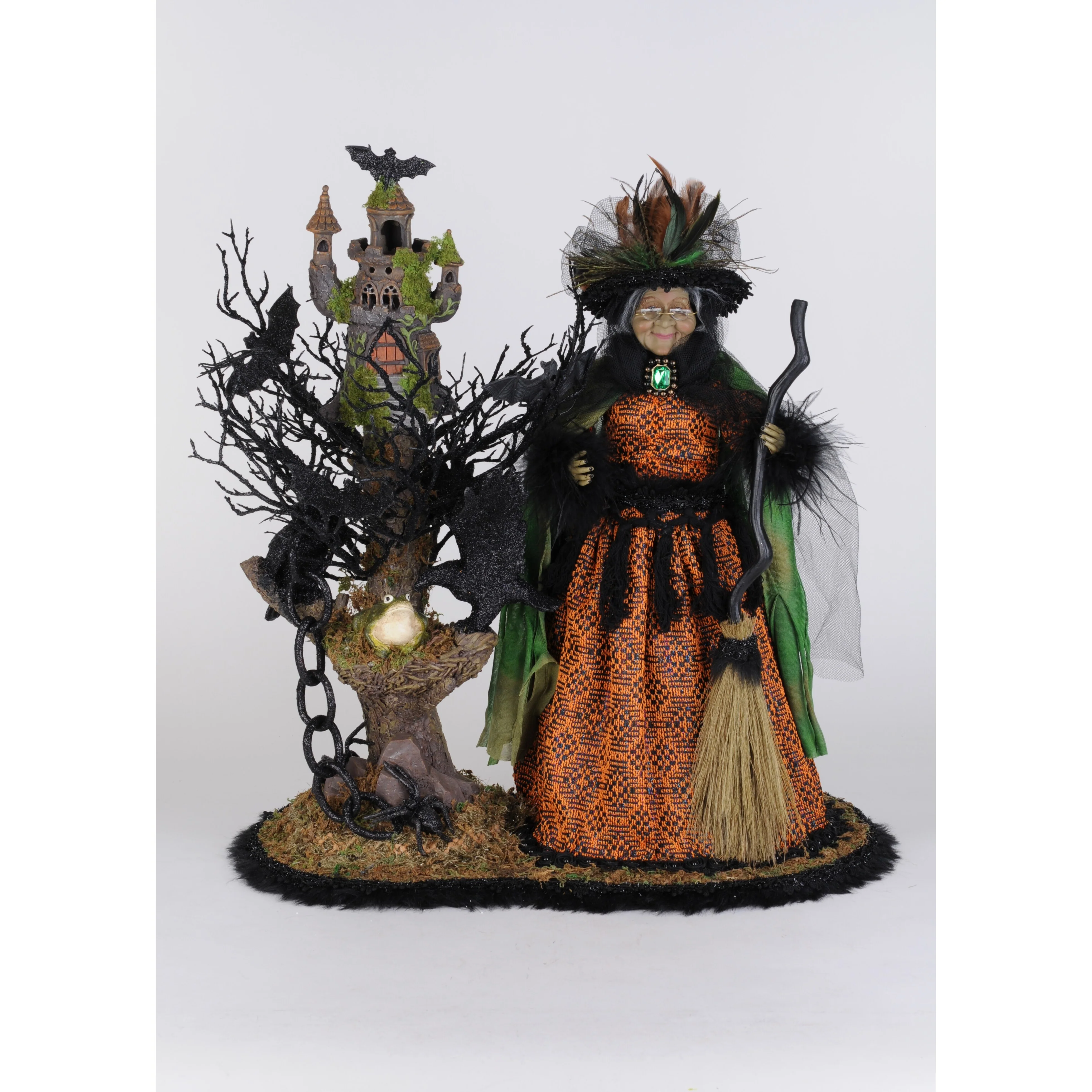 Lighted Haunted Hollow Witch Figurine, 24" (30th Anniversary Limited Edition)