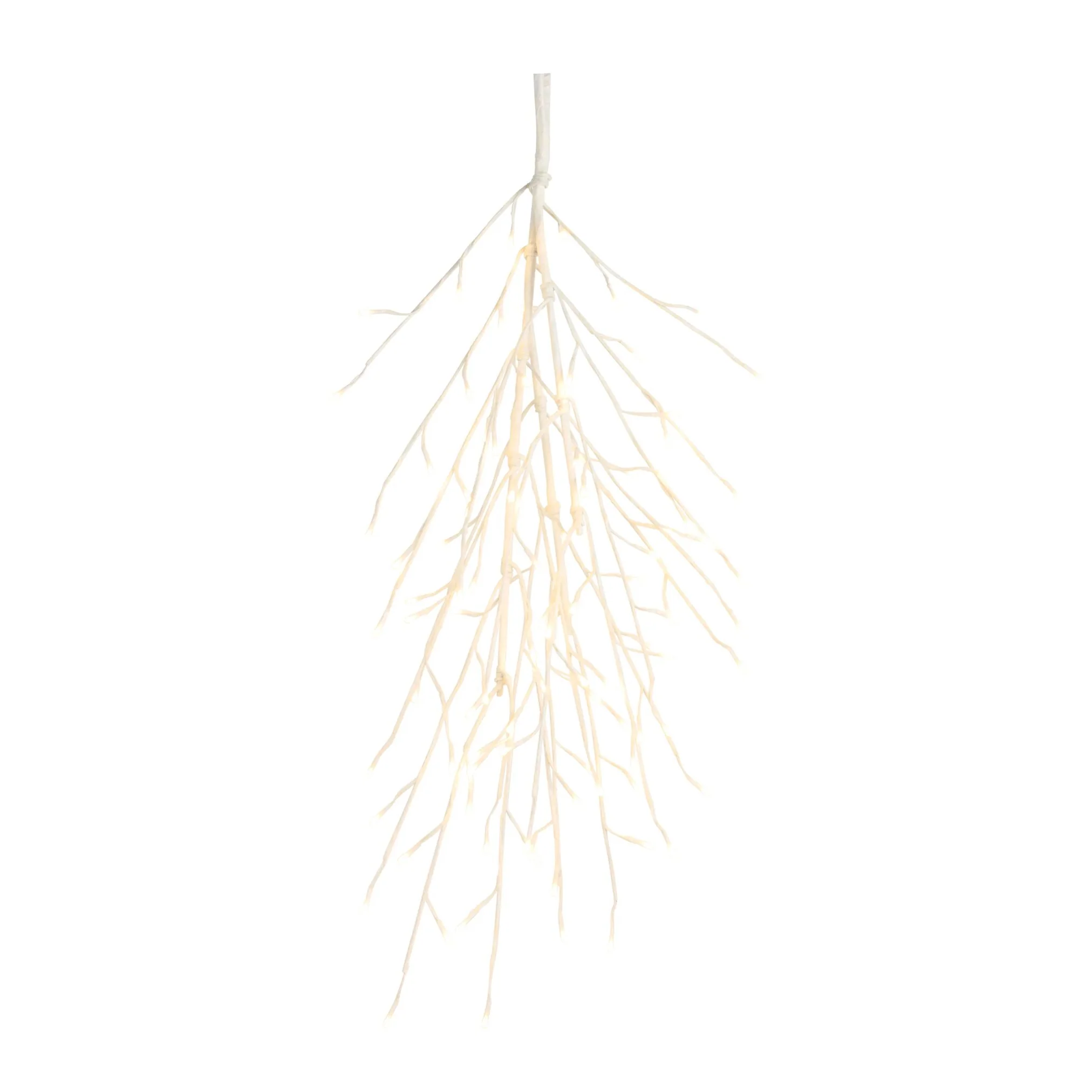 Lighted Iced Branch W/96 White Lights, 39"