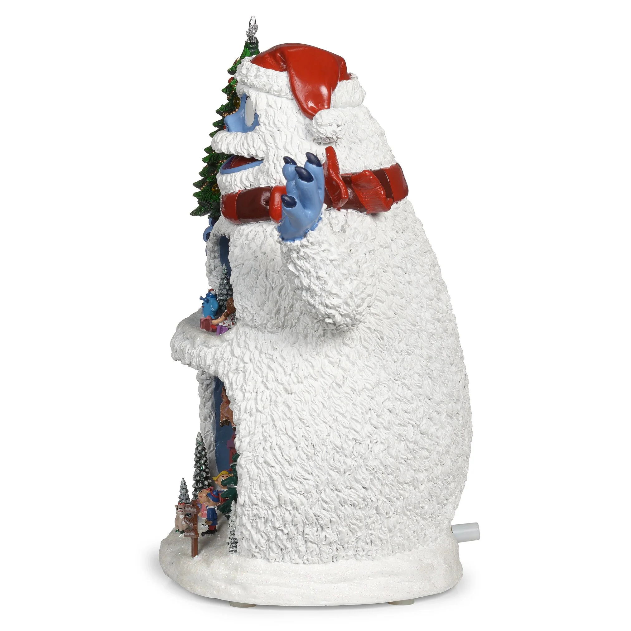 Lighted Musical 2-Tier Bumble the Abominable Snow Monster Figurine, 12.75" - Image 4