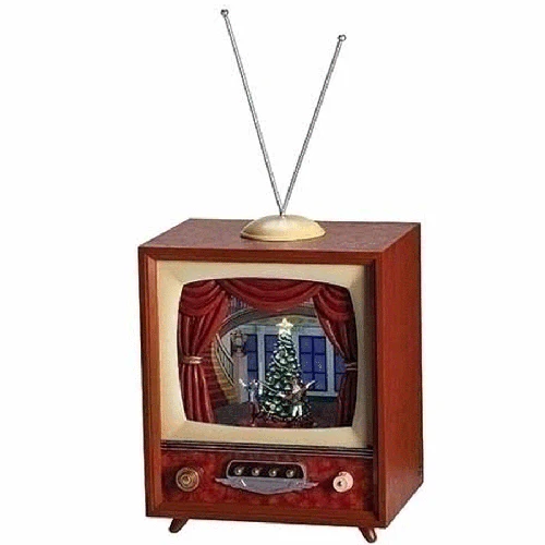 Lighted Musical Nutcracker Ballet Animated TV, 8.25" - Image 2