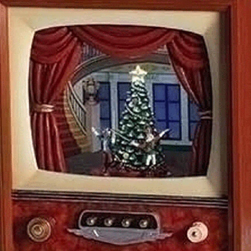Lighted Musical Nutcracker Ballet Animated TV, 8.25" - Image 3