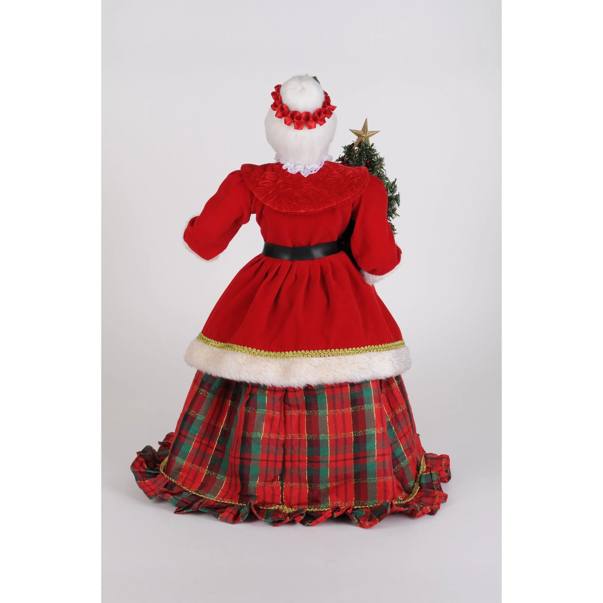 Lighted Traditional Mrs. Claus Large Figurine, 20" - Image 2