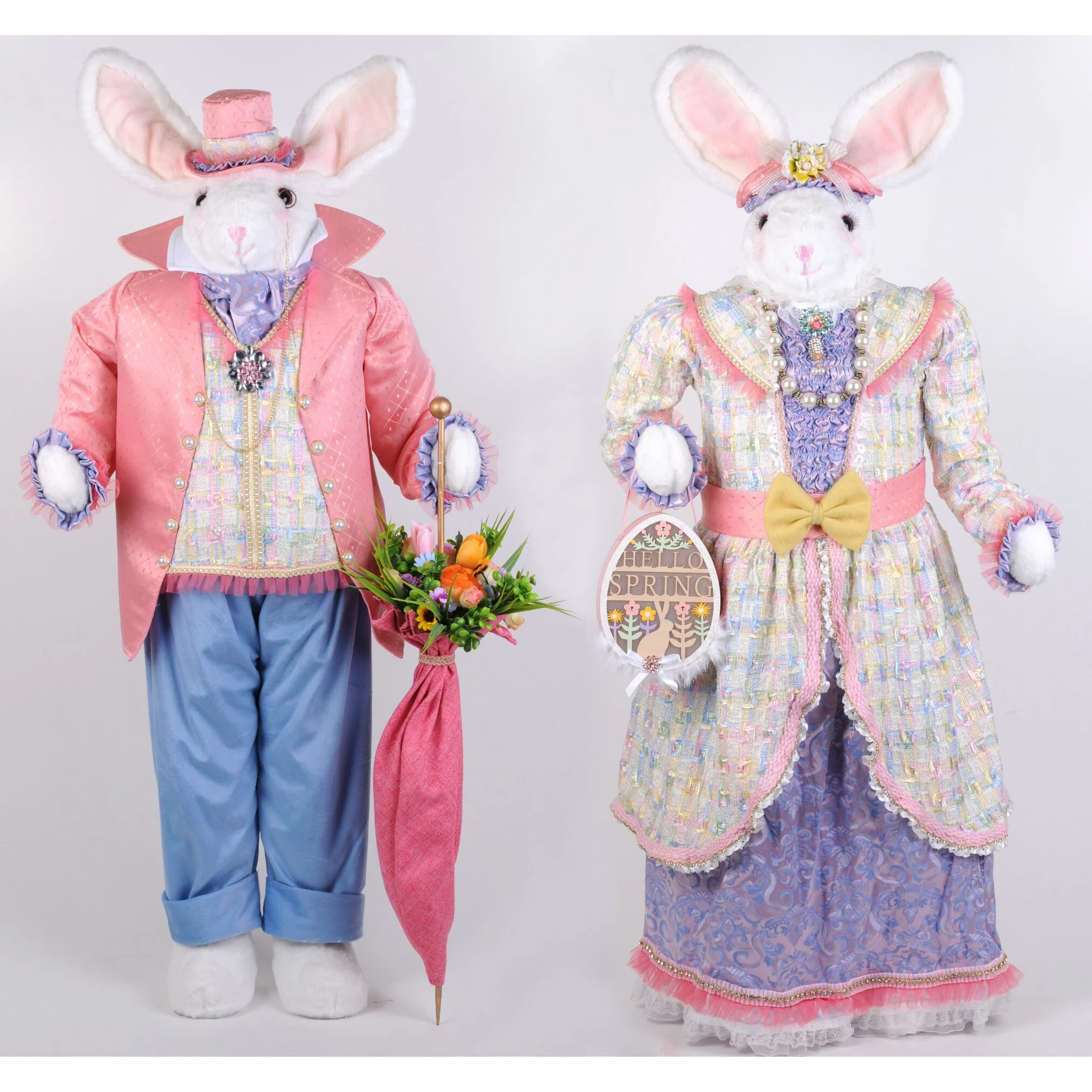 Louie Bunny Figure, 51" - Image 3