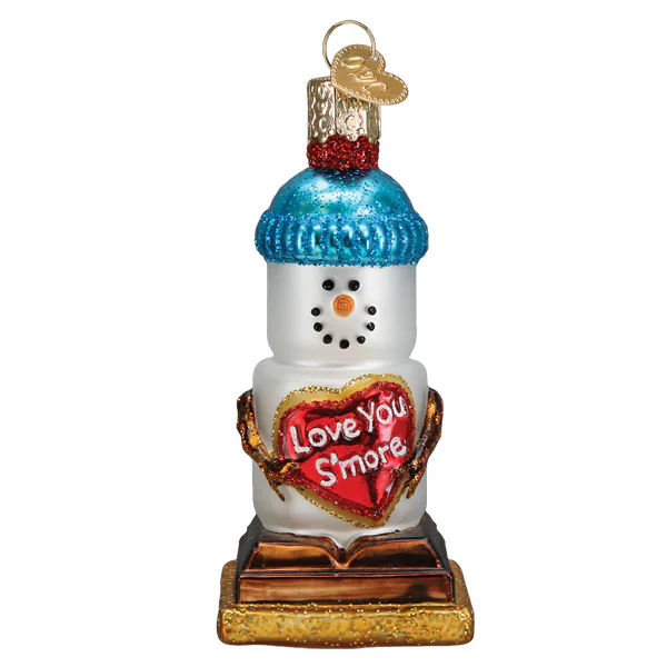 Love You S'more Snowman Ornament - Image 2