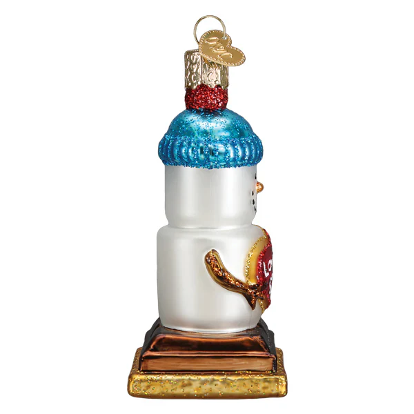 Love You S'more Snowman Ornament - Image 3