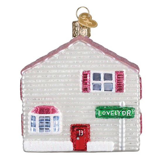 Lovely Doll House Ornament, 3.5" - Image 3
