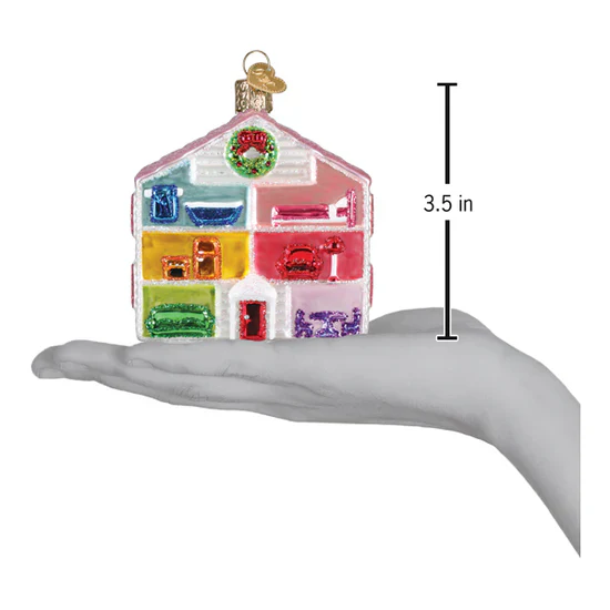 Lovely Doll House Ornament, 3.5" - Image 5