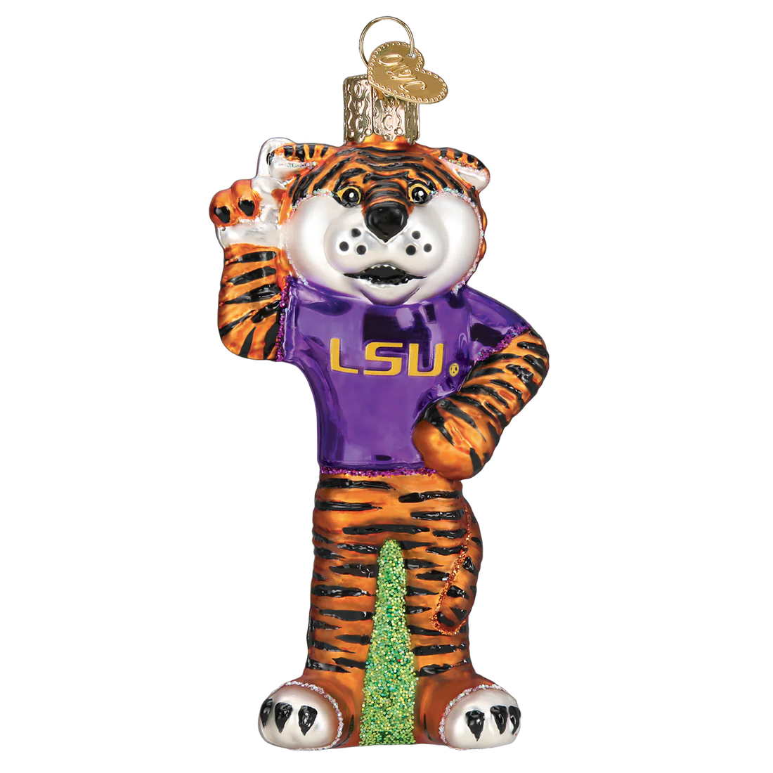 LSU Mike the Tiger Ornament - Image 2