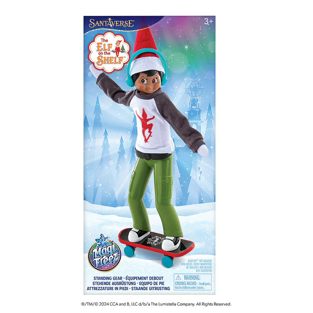 MagiFreezĀ® Holly Jolly Ollie Skateboard Set - Image 4