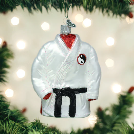 Martial Arts Robe Ornament, 4"