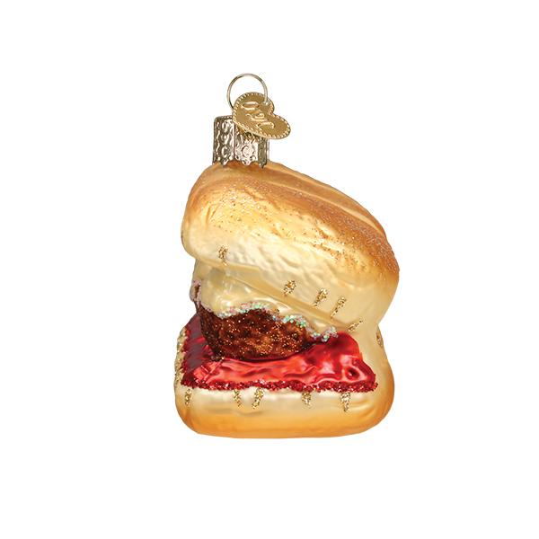 Meatball Sandwich Ornament - Image 3