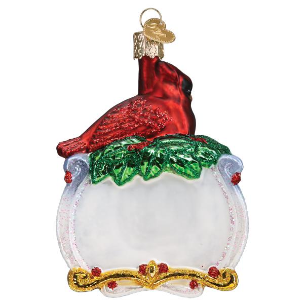 Memorial Cardinal Ornament, 4.25" - Image 3