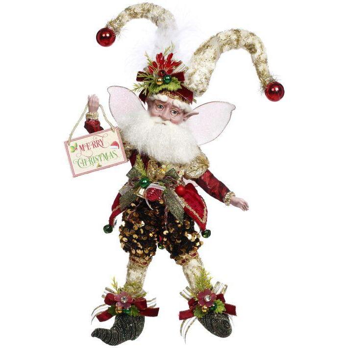 Merry Christmas Fairy Figurine, 11.5" (Small)