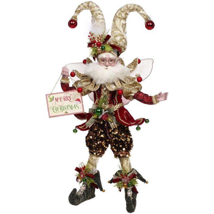 Merry Christmas Fairy Figurine, 17.5" (Medium)