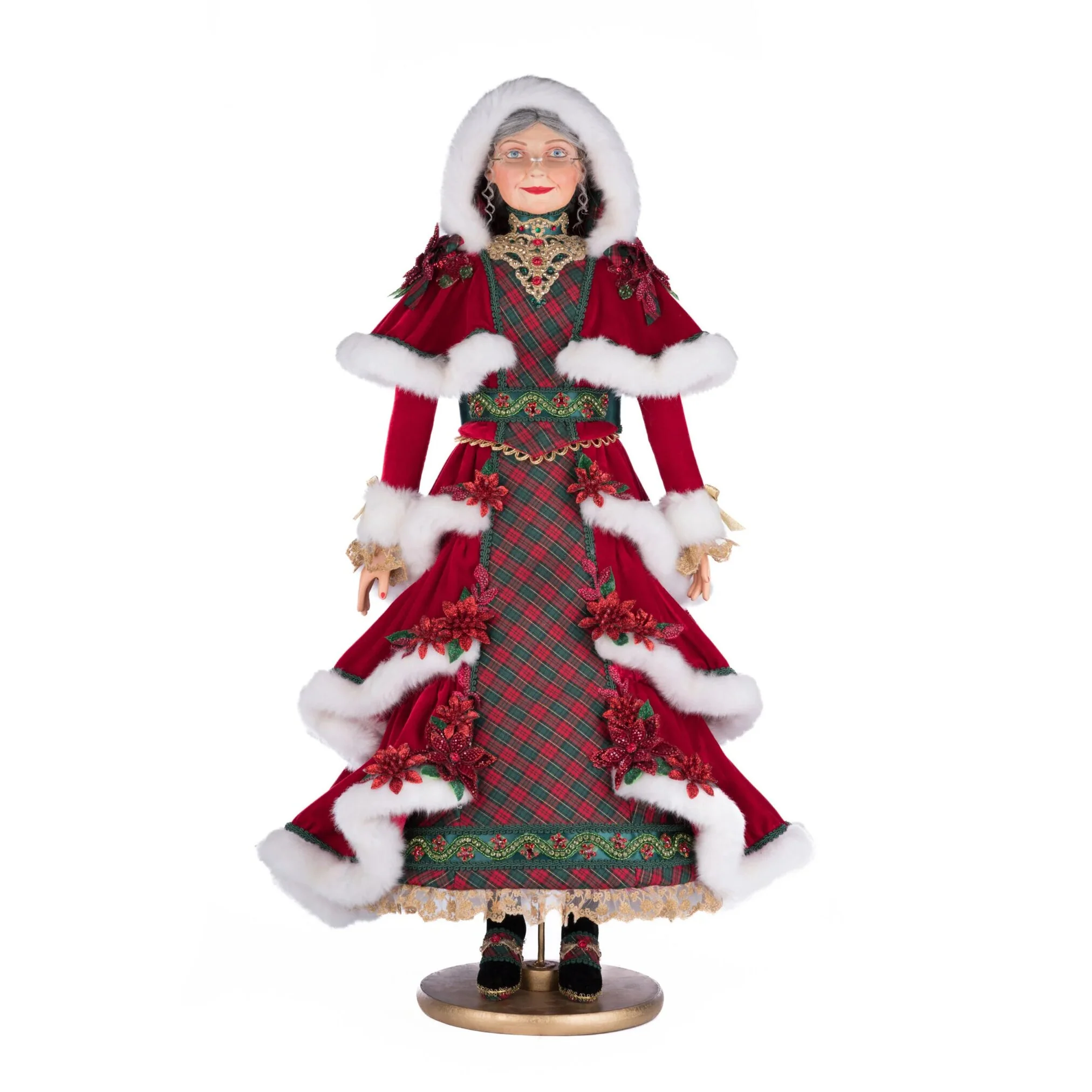 Merry Magic Mrs. Claus Doll, 34"
