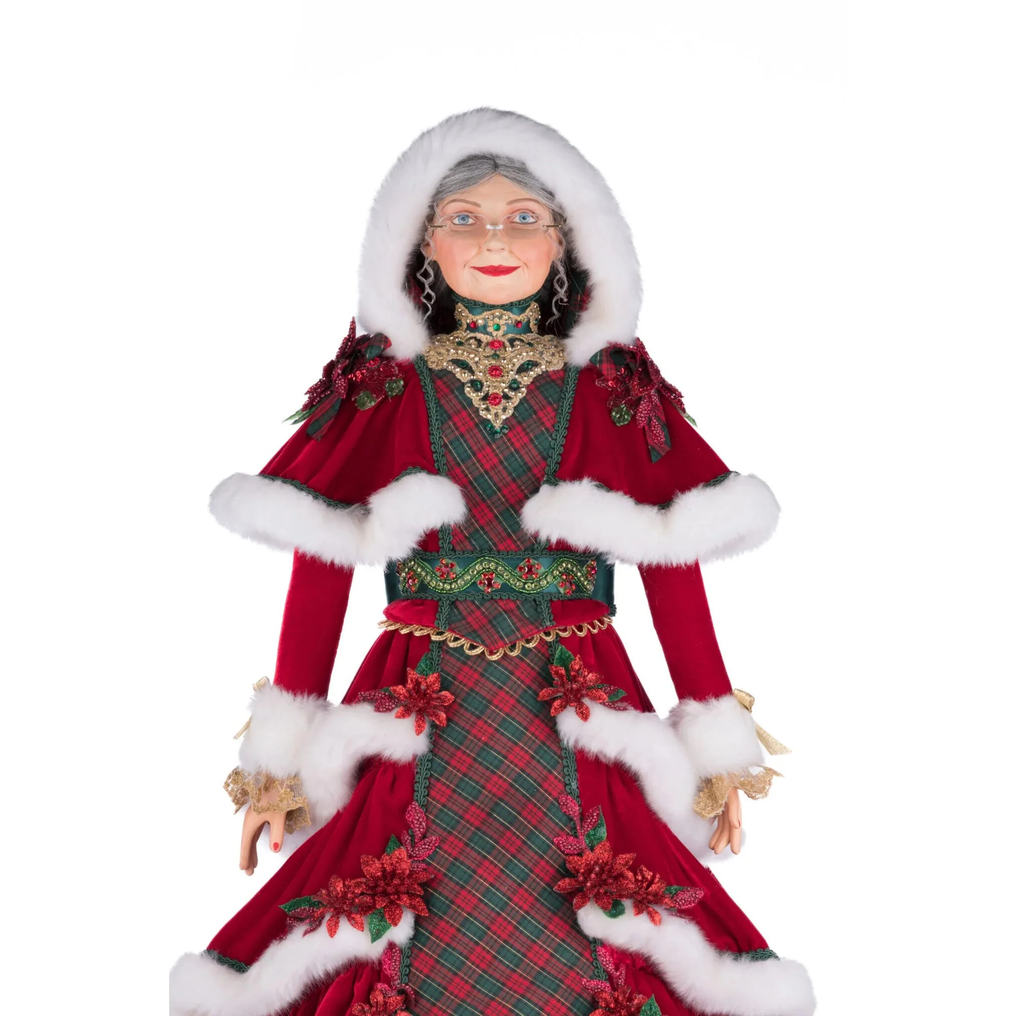 Merry Magic Mrs. Claus Doll, 34" - Image 5