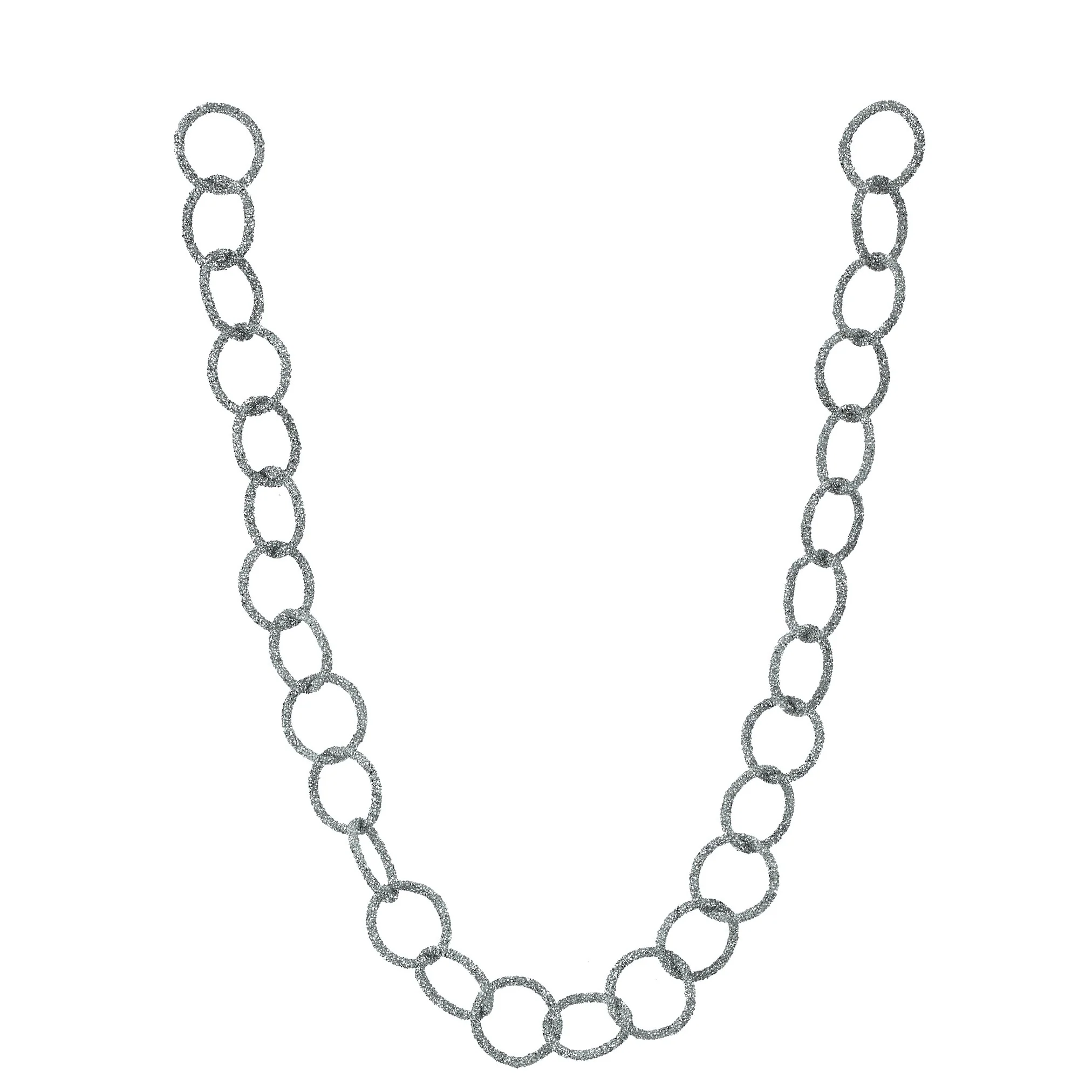Metallic Loop Garland, 60" (2 styles - sold individually) - Image 2