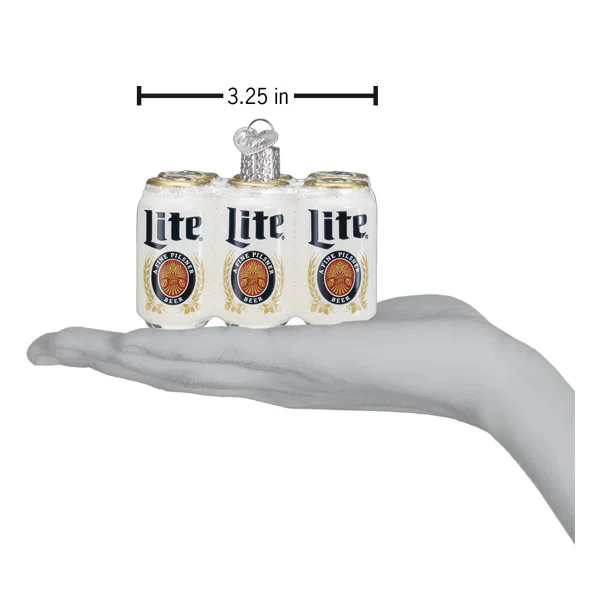Miller Light Six Pack Ornament - Image 4