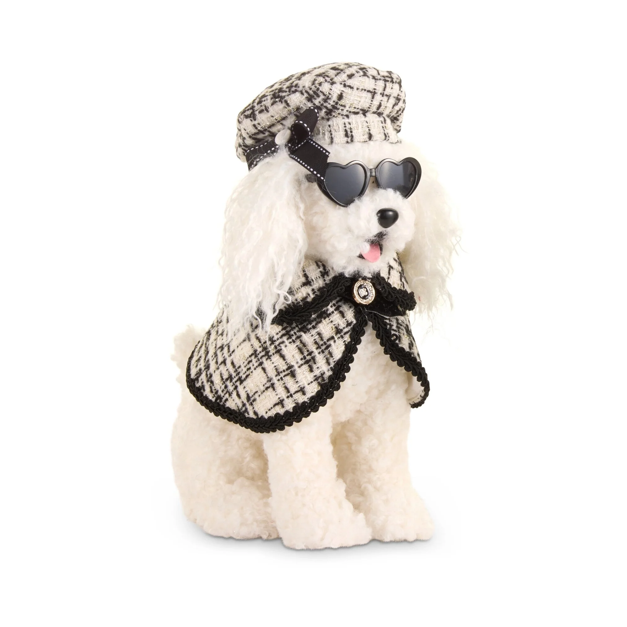 Mini Poodle Figurine, 14" (2 styles - sold individually) - Image 2