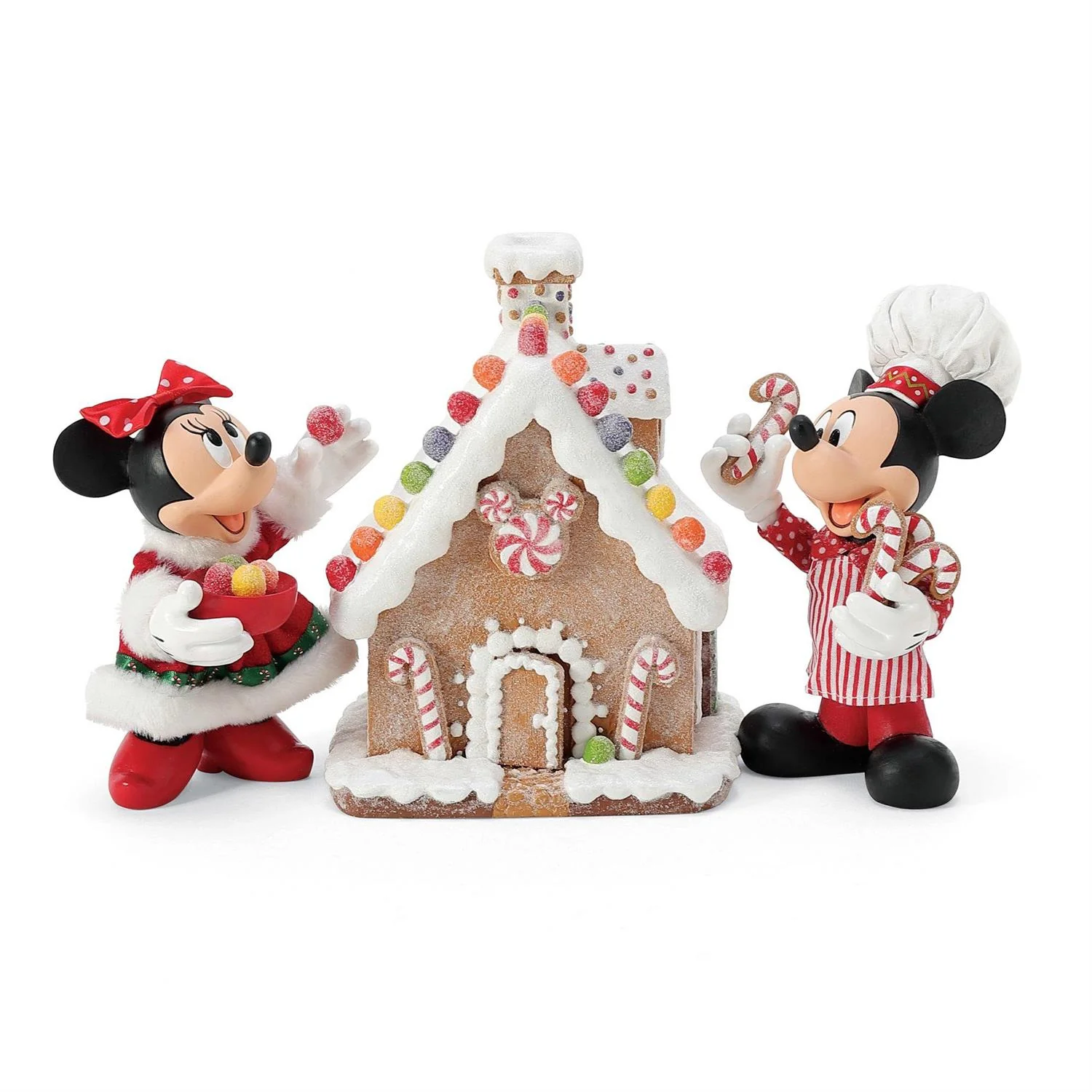 Minnie & Mickey's GB House Figurine
