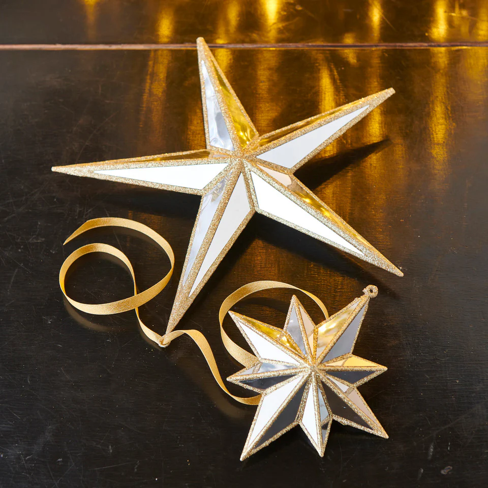 Mirrored Star Ornament, 11.25" - Image 2