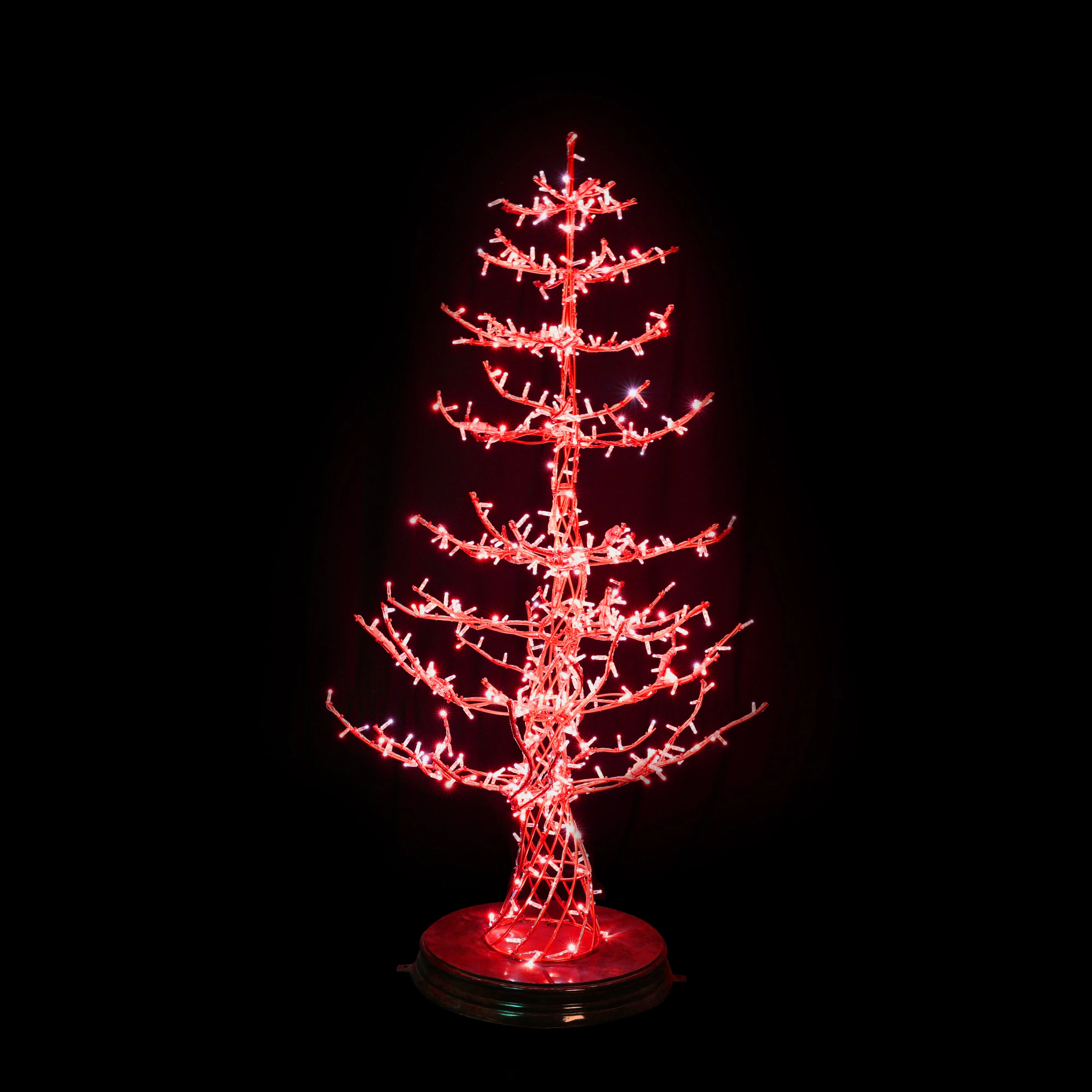 Large Modern Tree Decoration, LED Lit, (63" / 83") - Image 8