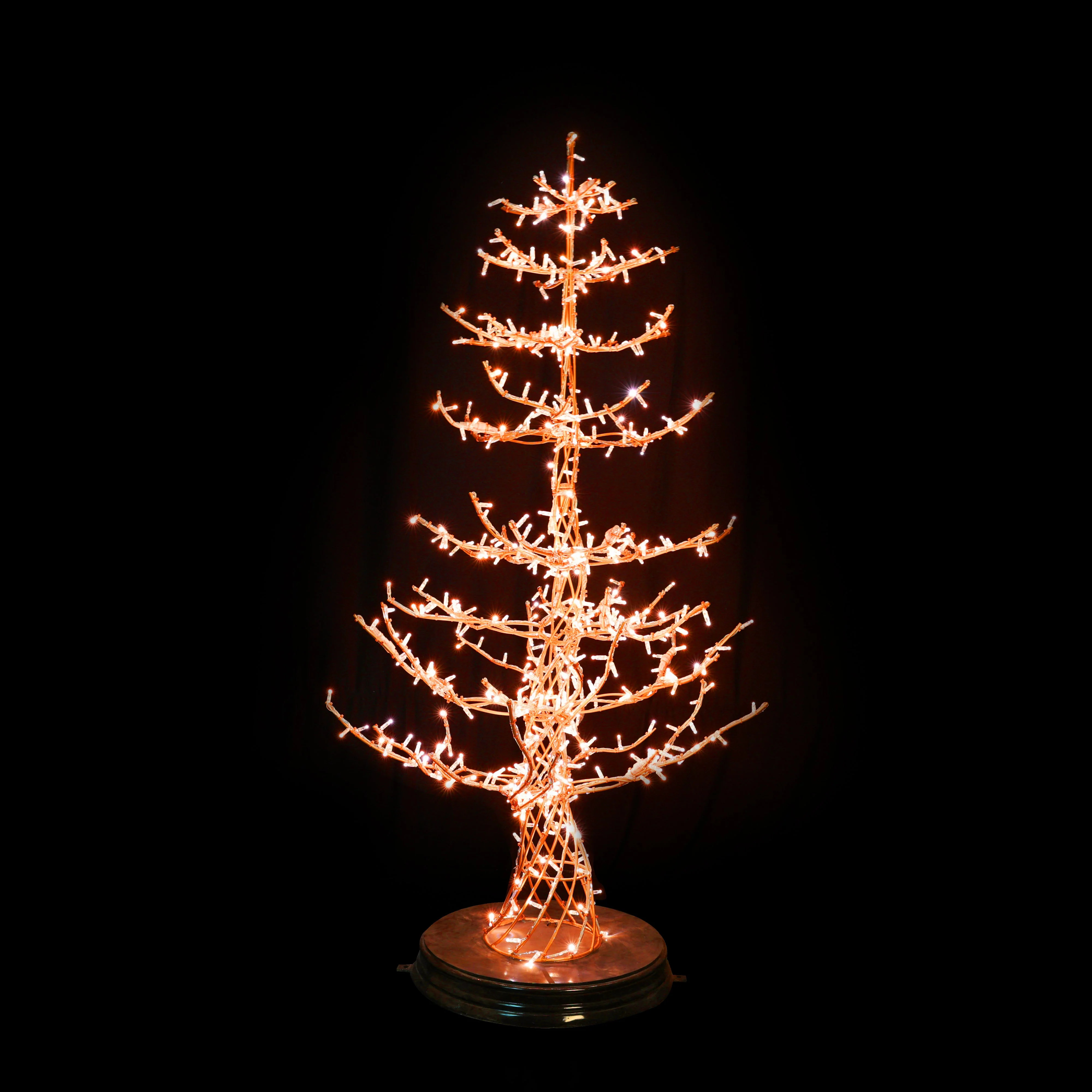 Large Modern Tree Decoration, LED Lit, (63" / 83") - Image 9