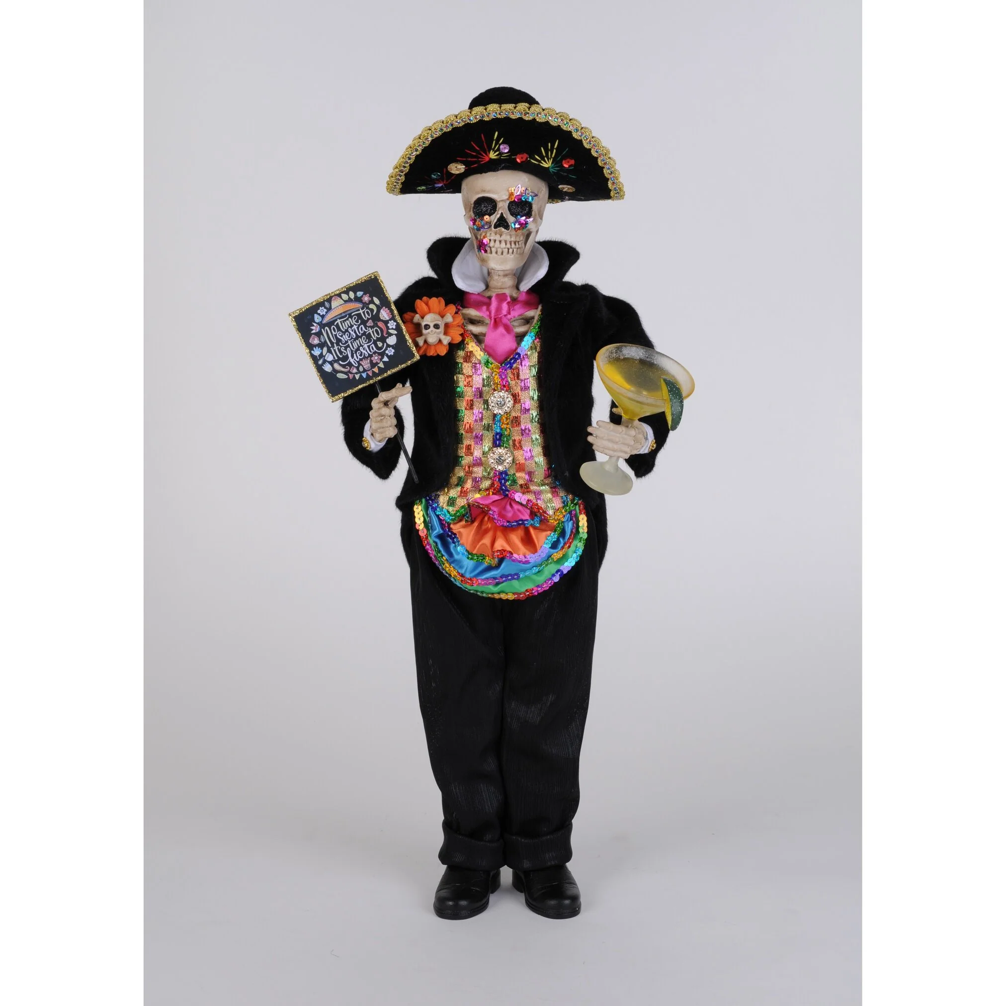 Mr. Fiesta Skeleton Figurine - Image 2