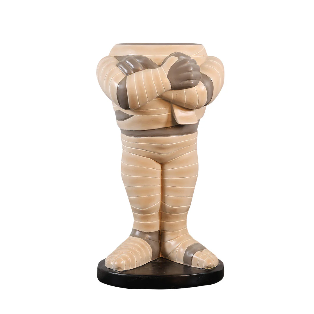 Large Fiberglass Mummy Body Photo Op, 28" - Image 3