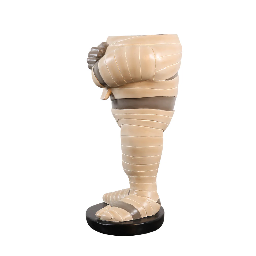 Large Fiberglass Mummy Body Photo Op, 28" - Image 4