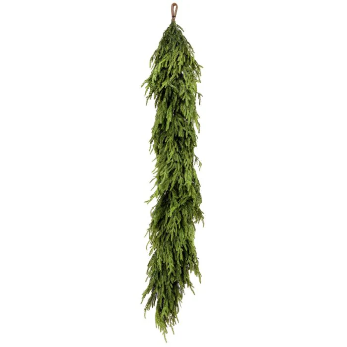 Natural Touch Norfolk Pine Garland, 60 x 16"