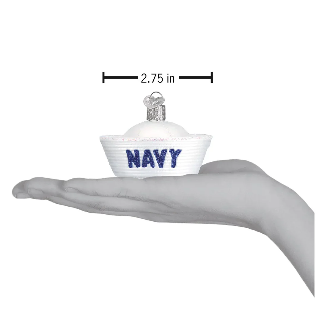 Navy Cap Ornament - Image 5