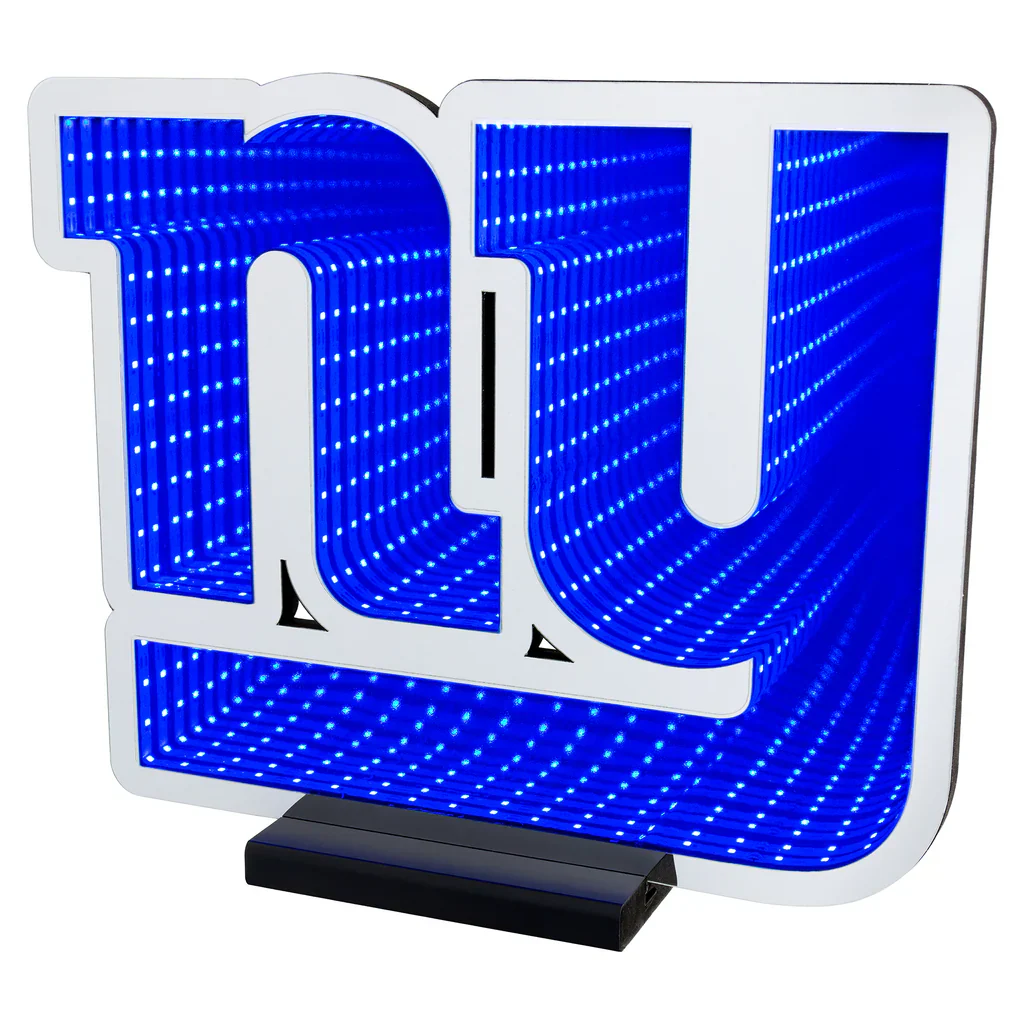 New York Giants LED Infinity Logo Light, Acrylic, w/UL Plug, 11.5" - Image 2