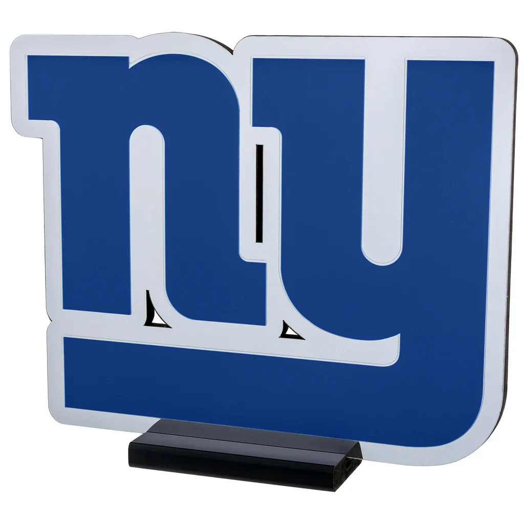 New York Giants LED Infinity Logo Light, Acrylic, w/UL Plug, 11.5" - Image 3
