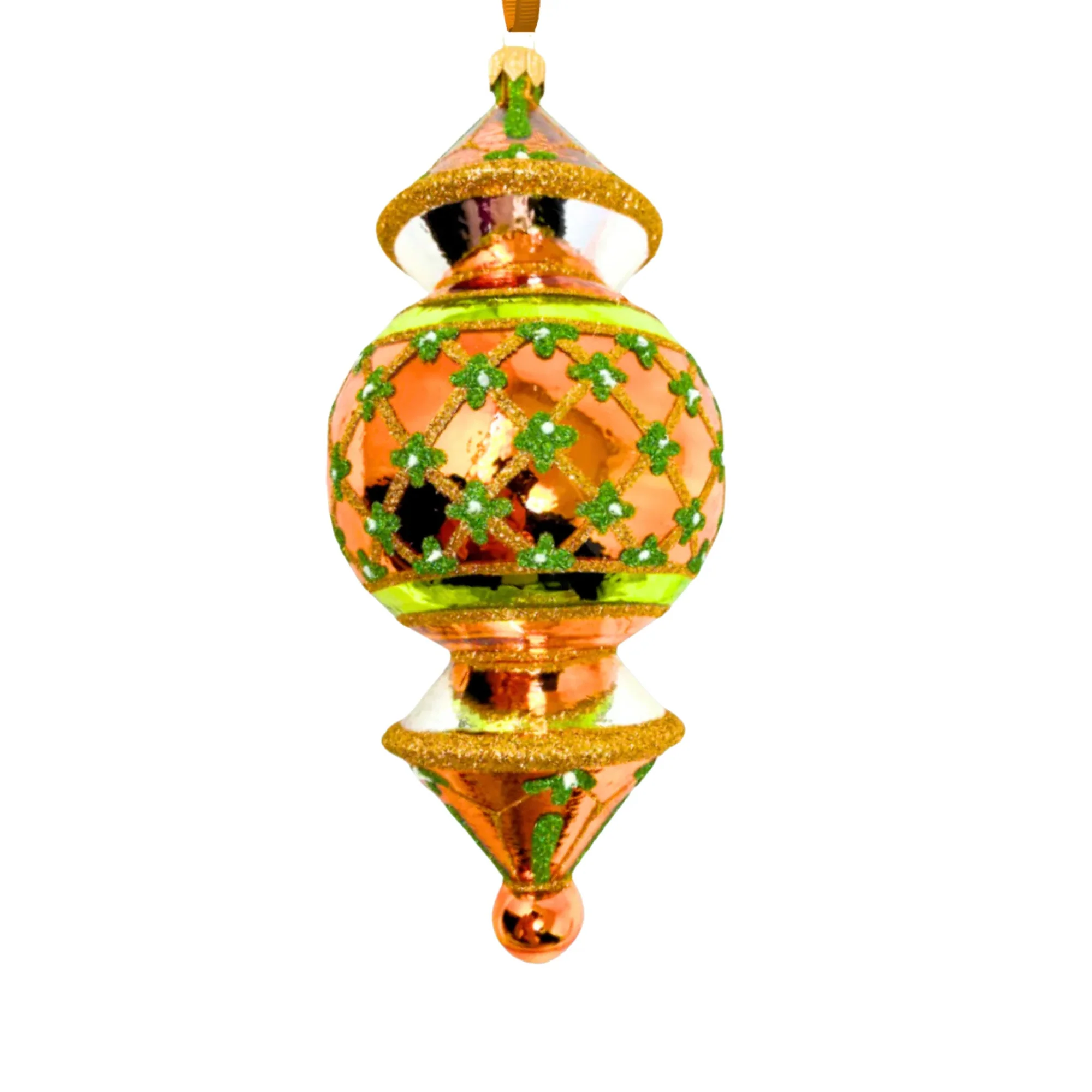 New York Reflector Glass Ornament, 8" - Image 2