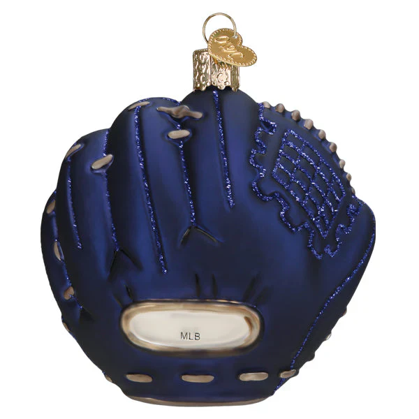 New York Yankees Baseball Mitt Ornament, 3.75" - Image 2