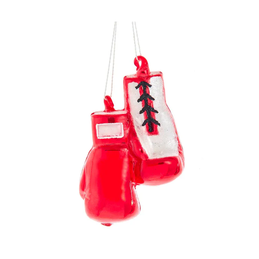 Noble Gemsâ„¢ Glass Boxing Gloves Ornament, 4"