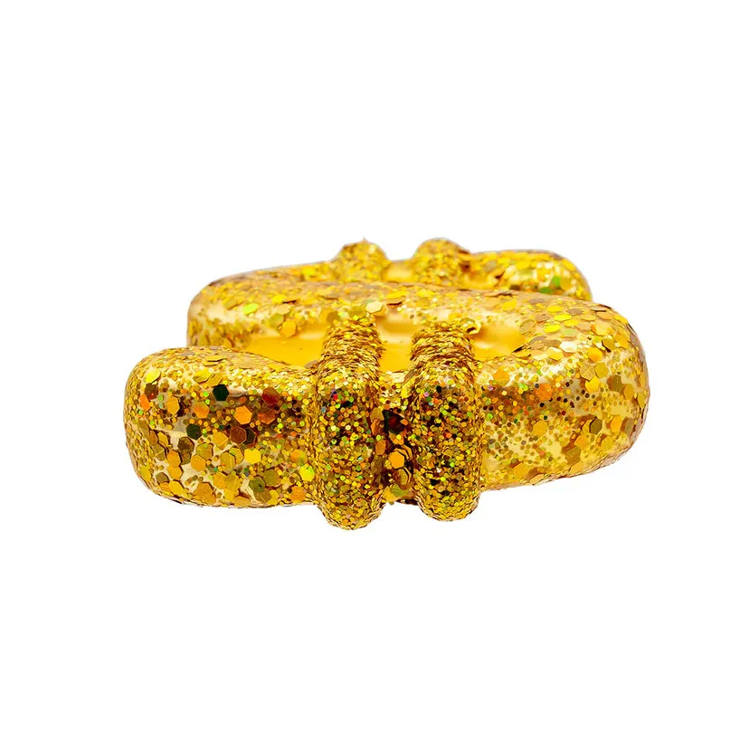 Noble Gems⢠Glass Gold Dollar Sign Ornament, 4.75" - Image 6