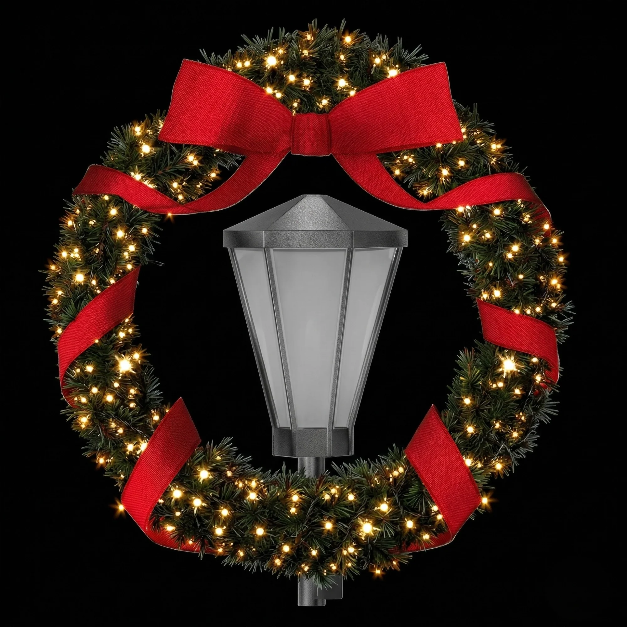 Noel America Pole Mount, 4.5′ x 9.5′, LED (Warm White)