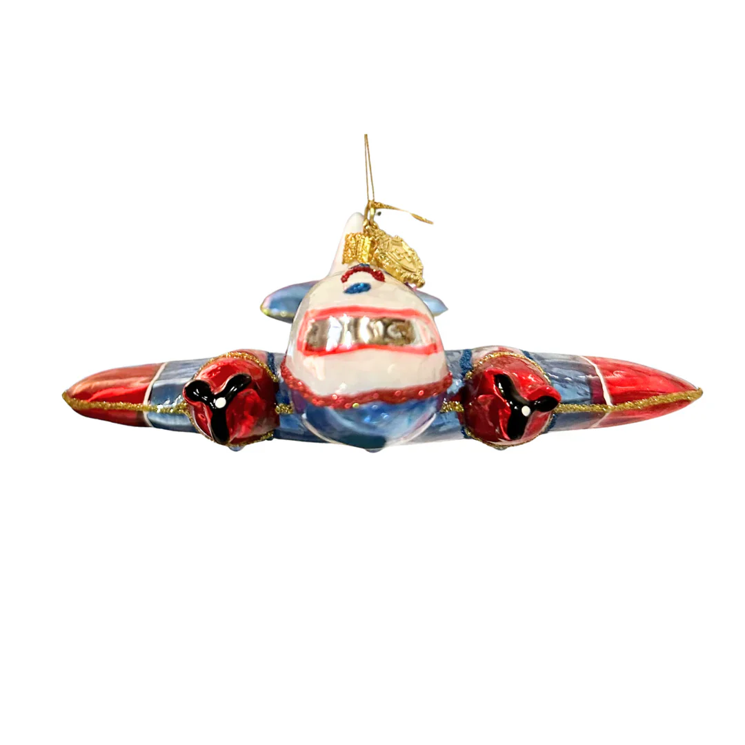 North Pole Airlines Ornament, 6" - Image 3