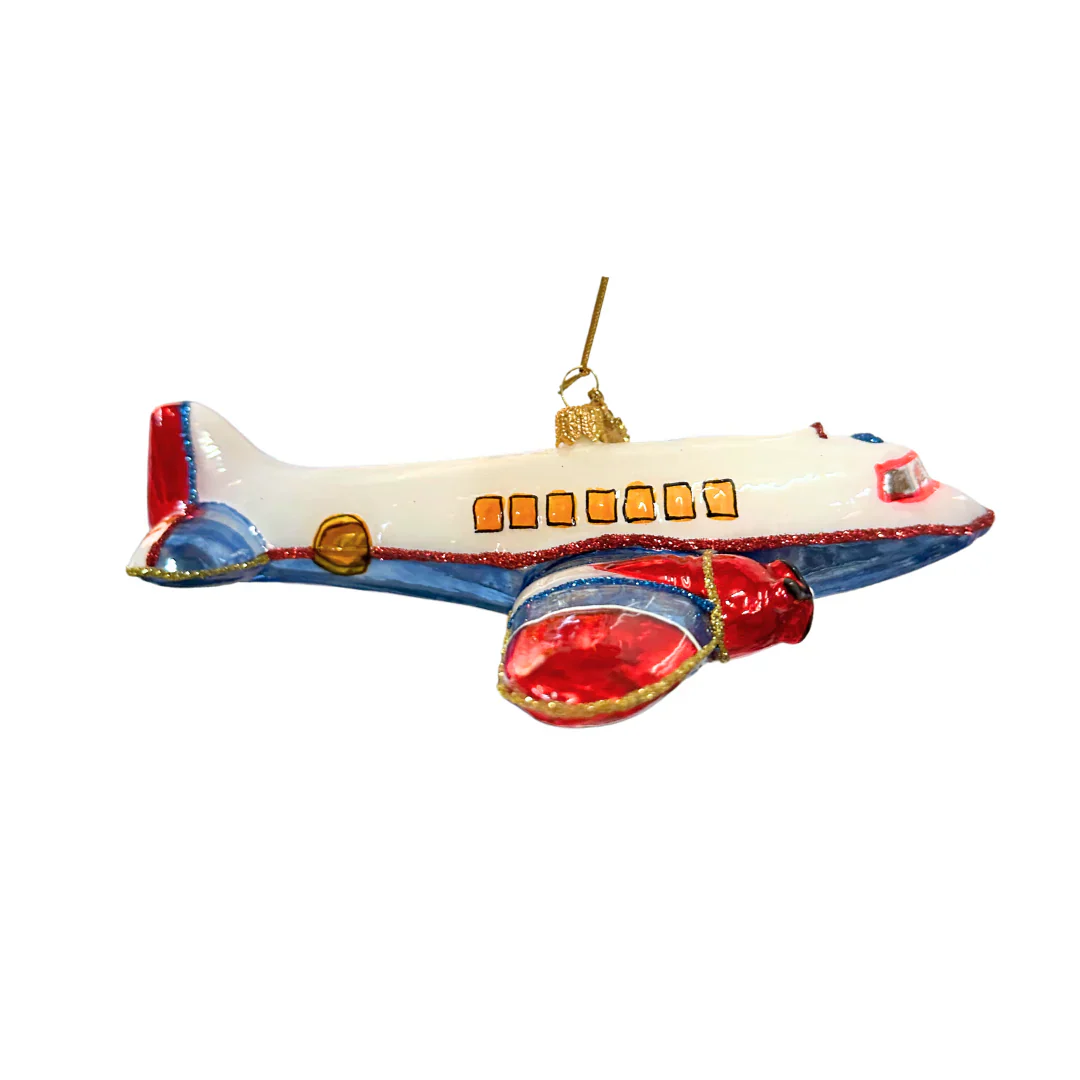 North Pole Airlines Ornament, 6" - Image 4