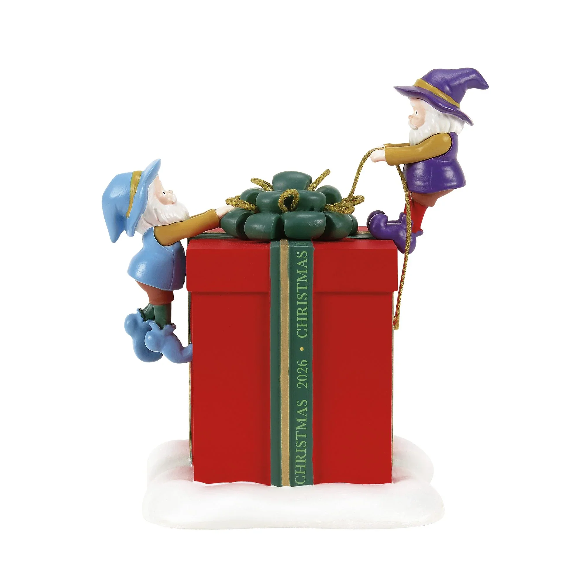 North Pole Series Village - 50th All Wrapped Up, 2026 Figurine, 3.4" - Image 3