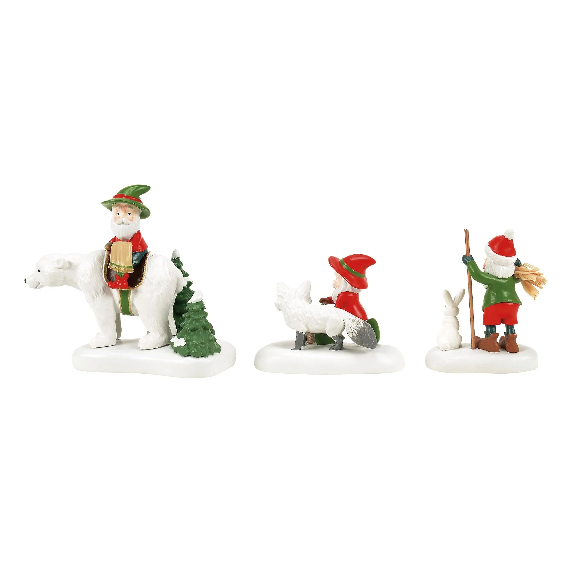 North Pole Series Village - 50th Three Wee Kings, 2.52" (Set of 3)