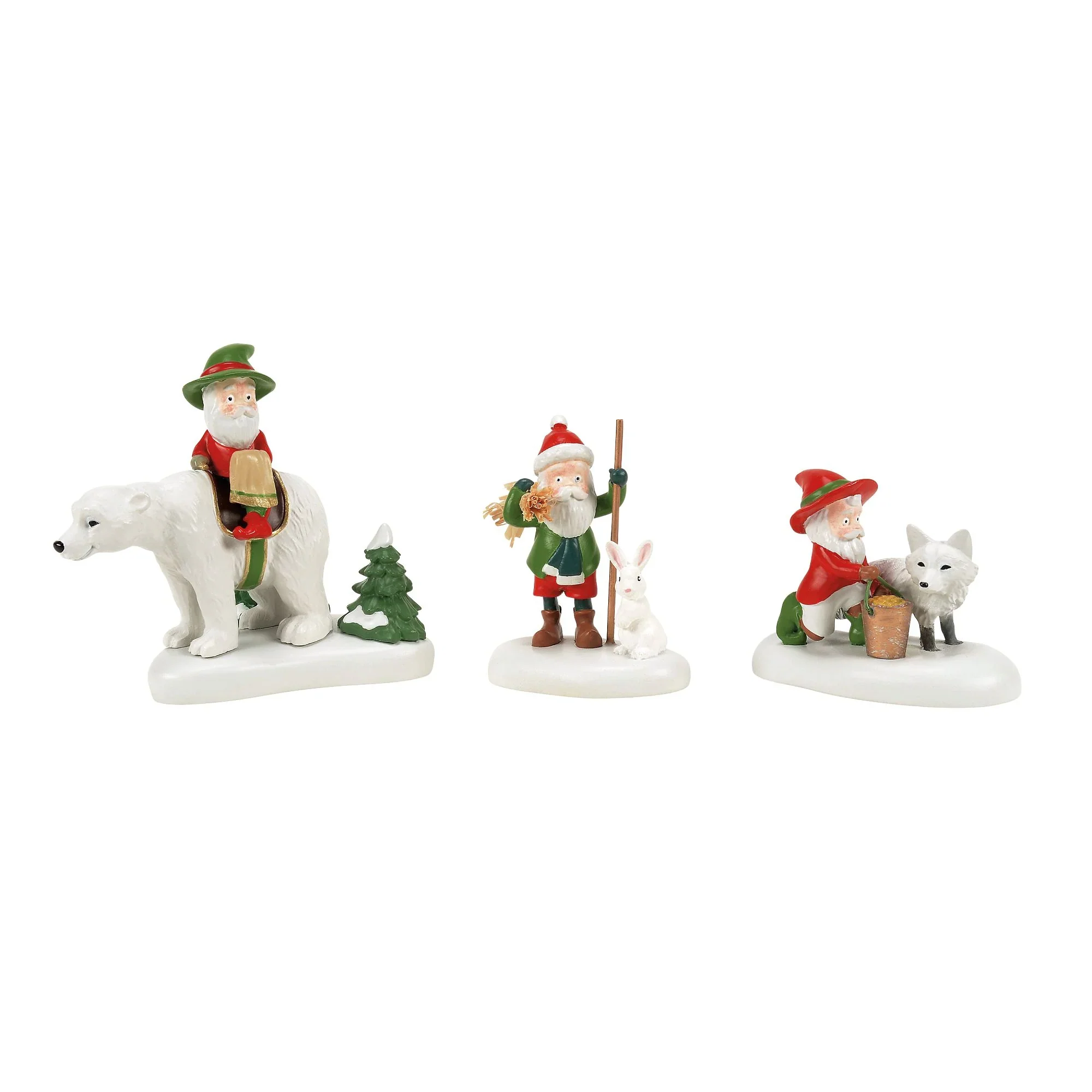 North Pole Series Village - 50th Three Wee Kings, 2.52" (Set of 3) - Image 3